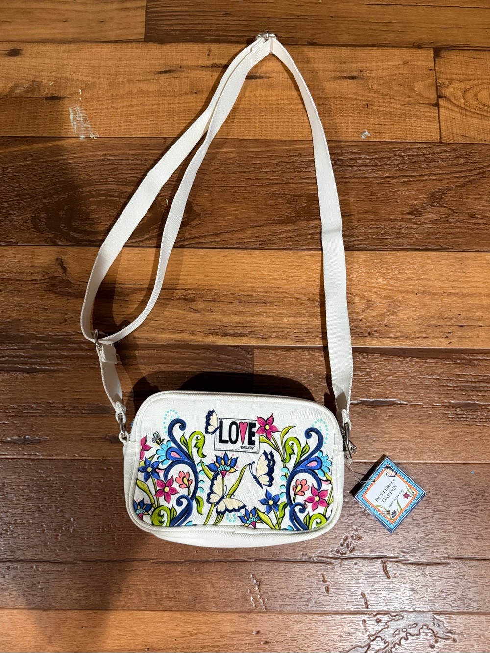 NWT- Brighton Butterfly Garden Crossbody Bag